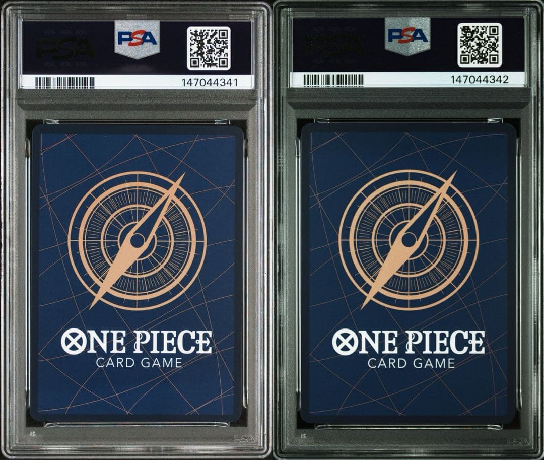 【PSA10】ゾロ ルフィ　ゴムゴムの巨人 / 鬼気 九刀流 阿修羅 連番