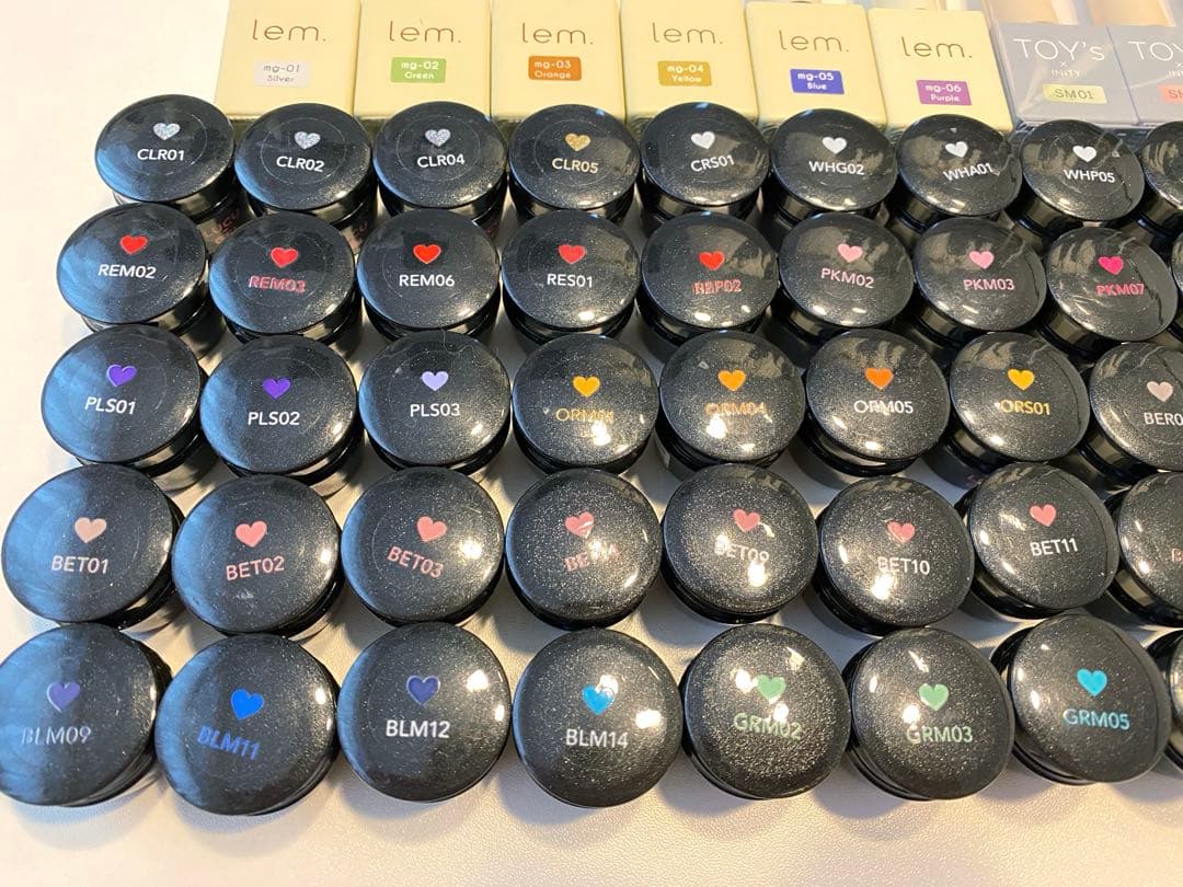 プロ商材ネイルジェル　87個セット