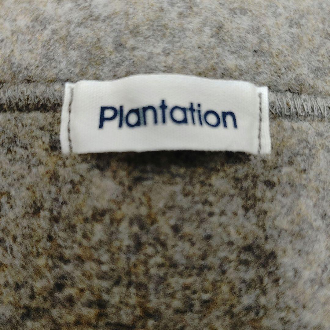 Plantation ショートコート M グレージュ