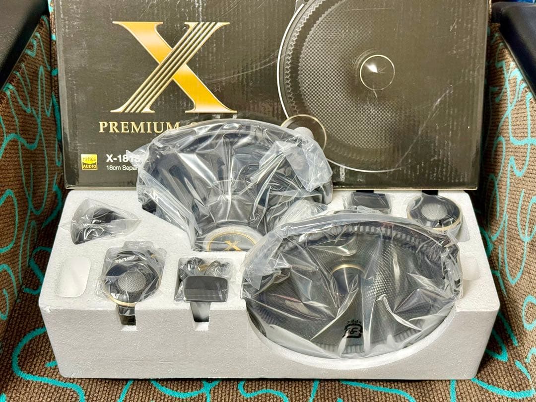 【アルパイン X-181S】18cmセパレート2ウェイ スピーカー