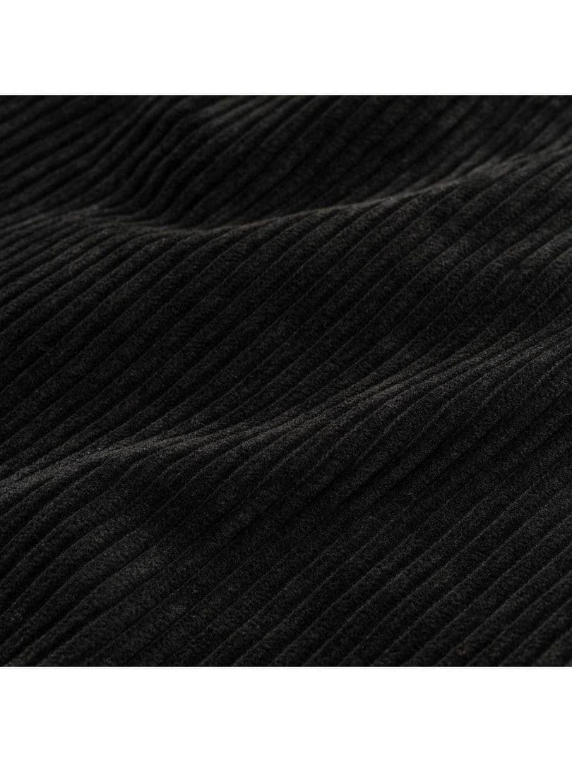 TEECHI (ティーチ)　コーデュロイ ワイドパンツ 黒　グルービーパンツ