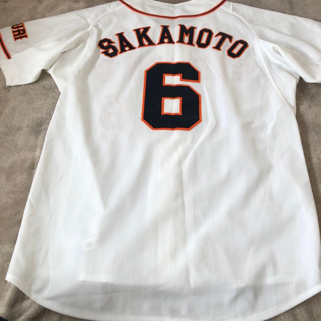 adidas 読売ジャイアンツ公式レプリカユニフォーム 坂本勇人　L