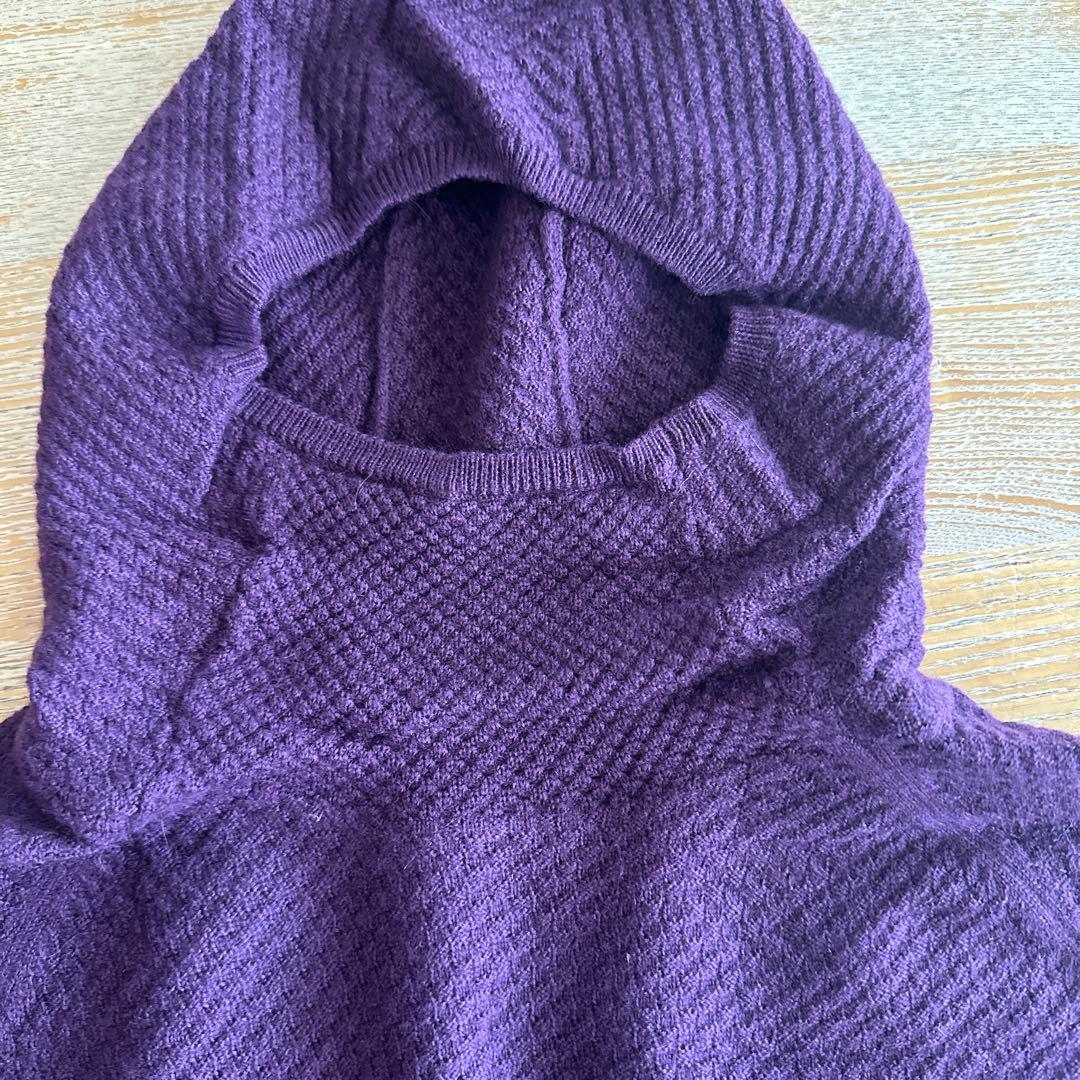 週末値下　ブリーフィングゴルフ　パープル　ニット　M 美品