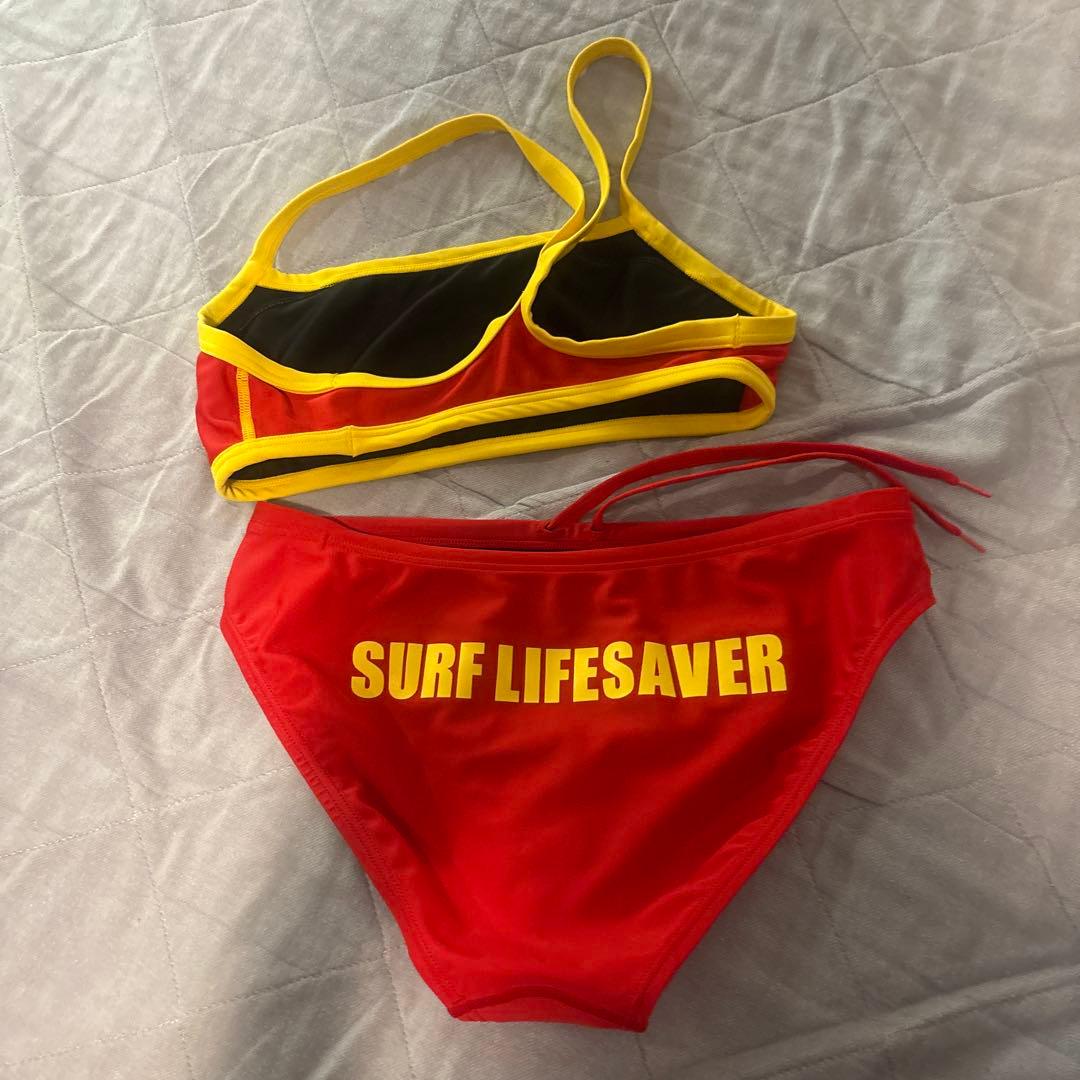 Speedo セパレート水着 レッド/イエロー