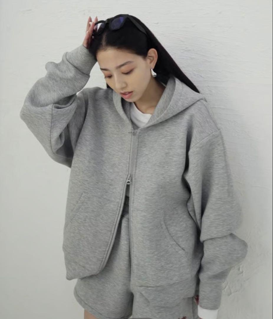 トップス rizotto Marshmallow zip hoodie
