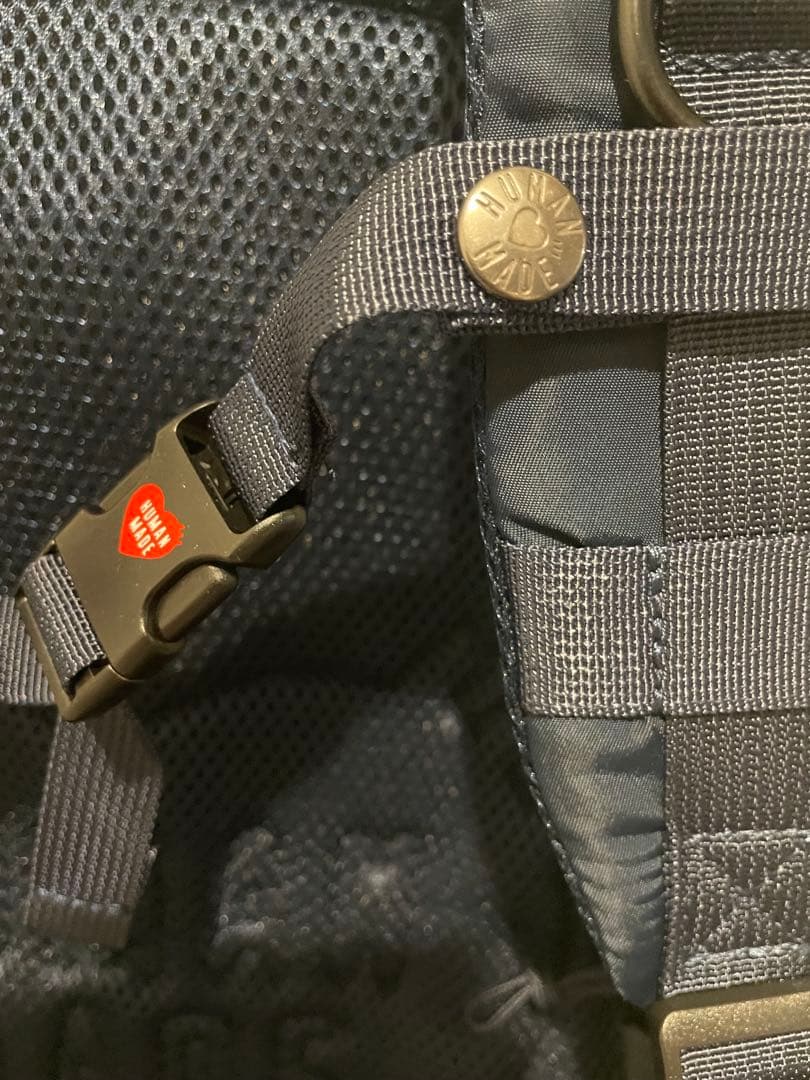 HUMAN MADE 希少なブルー　バックパック カラビナあり　タグなし