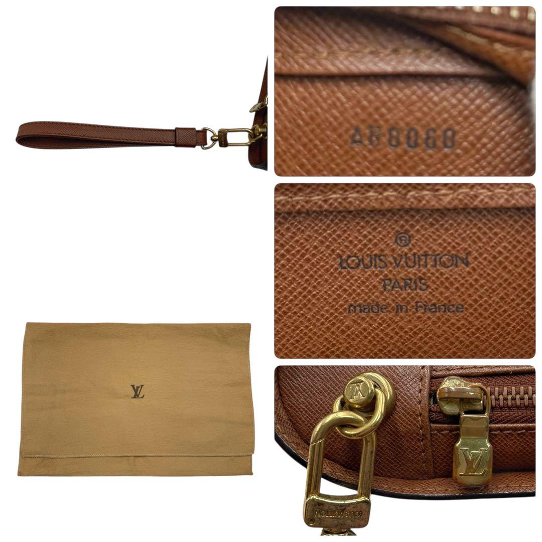 6129 希少旧モデル ルイヴィトン モノグラムオルセー クラッチバッグ 保存袋