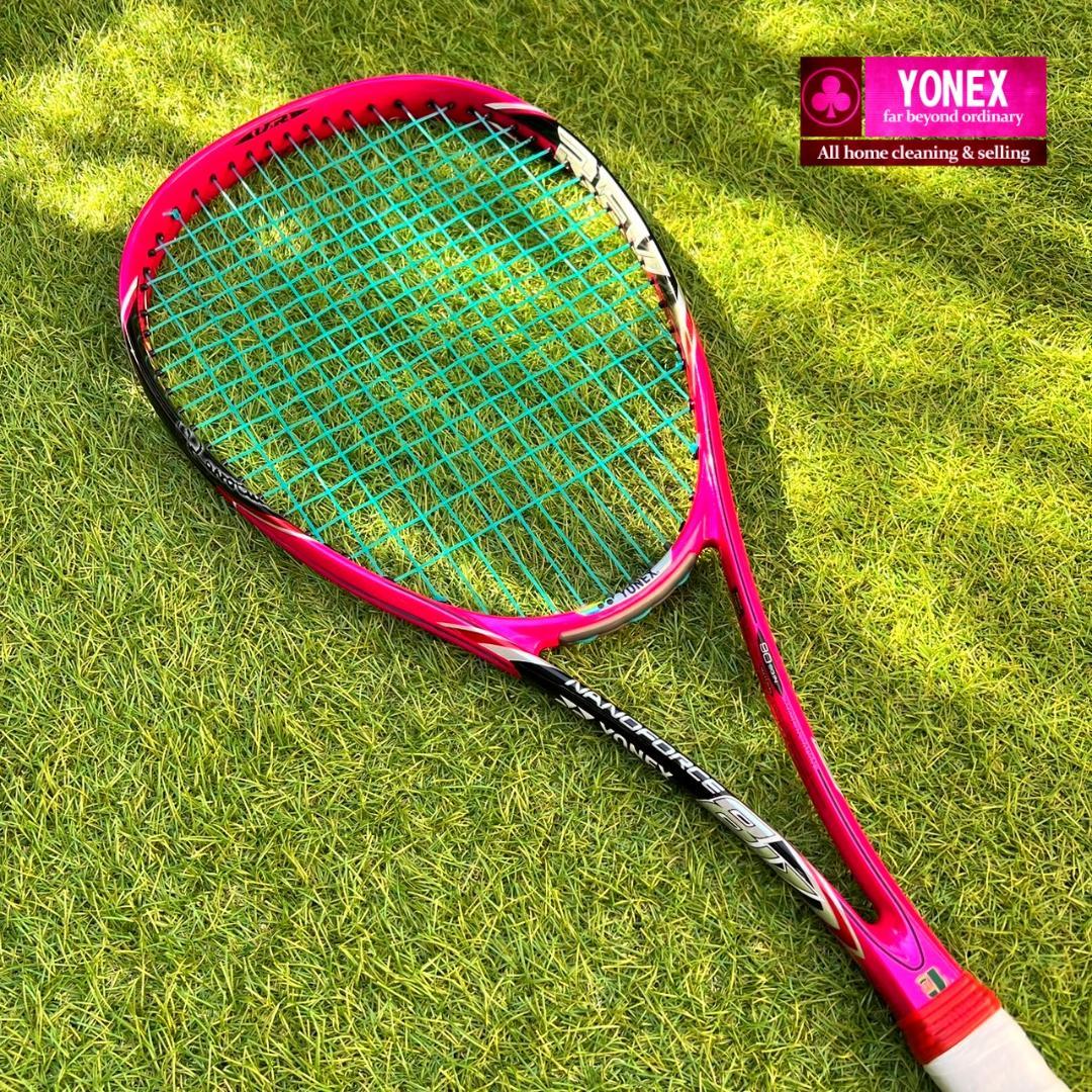 美品！ ヨネックス ナノフォース 8V REV ソフトテニスラケット