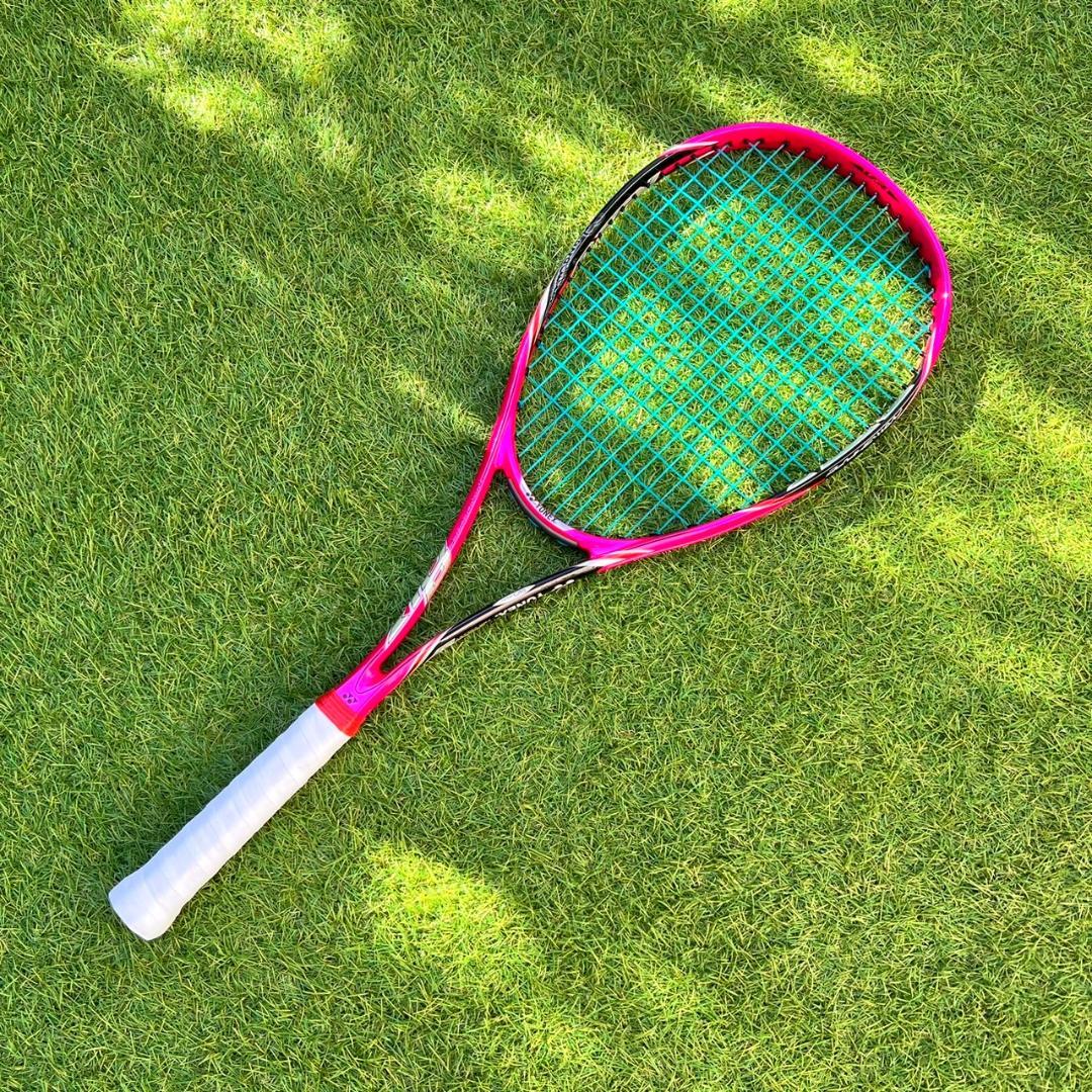 美品！ ヨネックス ナノフォース 8V REV ソフトテニスラケット
