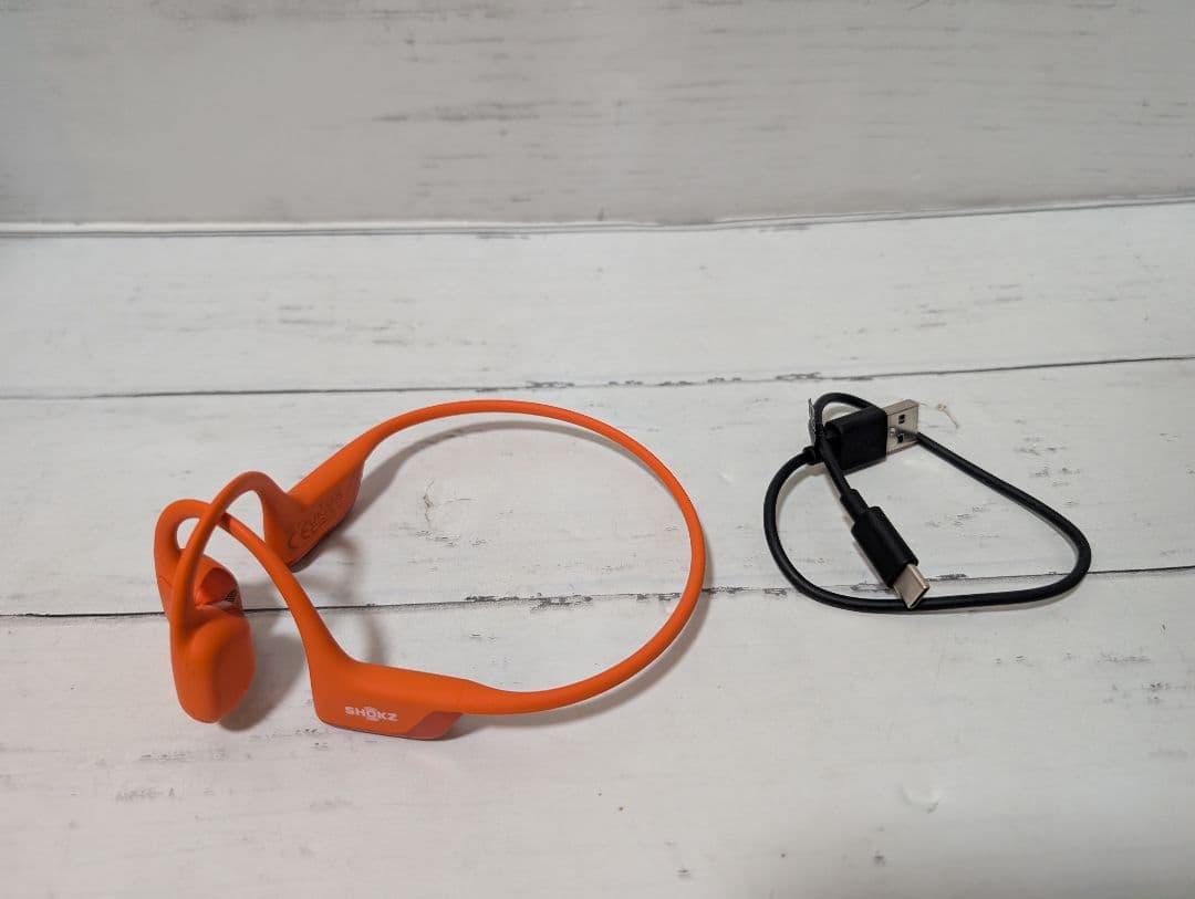 SHOKZ OPENRUN PRO2 骨伝導イヤホン オレンジ