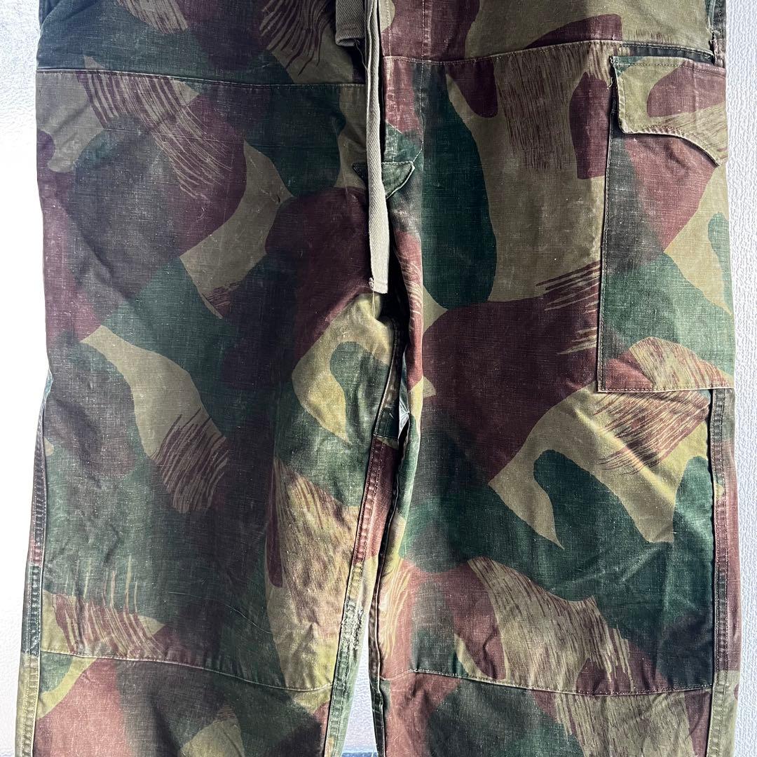 50s ベルギー軍 ブラッシュカモ パンツ 1956年 ミリタリー