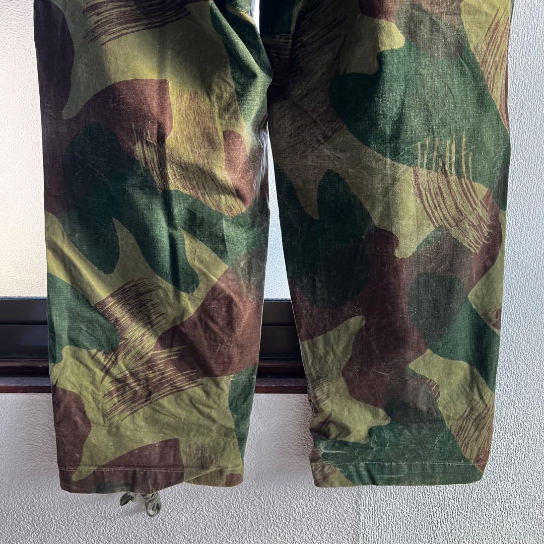 50s ベルギー軍 ブラッシュカモ パンツ 1956年 ミリタリー
