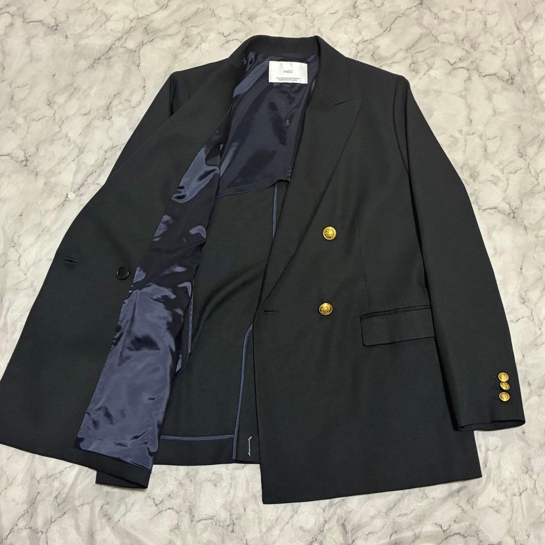 INED 2025年モデル 15号 3L XXL ダブルブレストジャケット