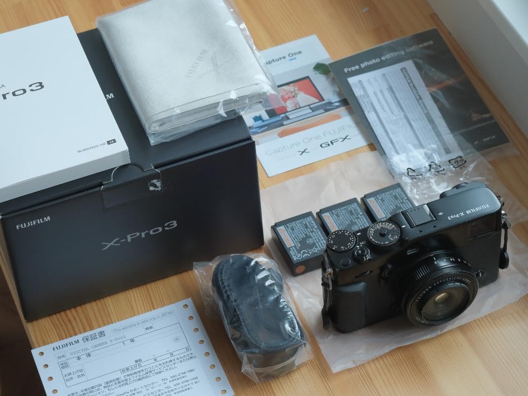 【FUJIFILM】X-Pro3 ブラック レンジファインダー