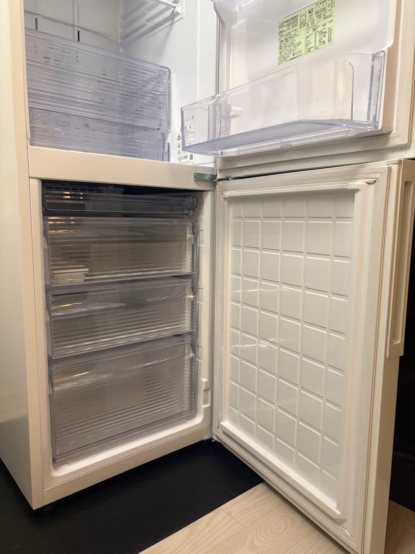 熊熊　SHARP★冷凍冷蔵庫SJ-AK31G ホワイトプラズマクラスター