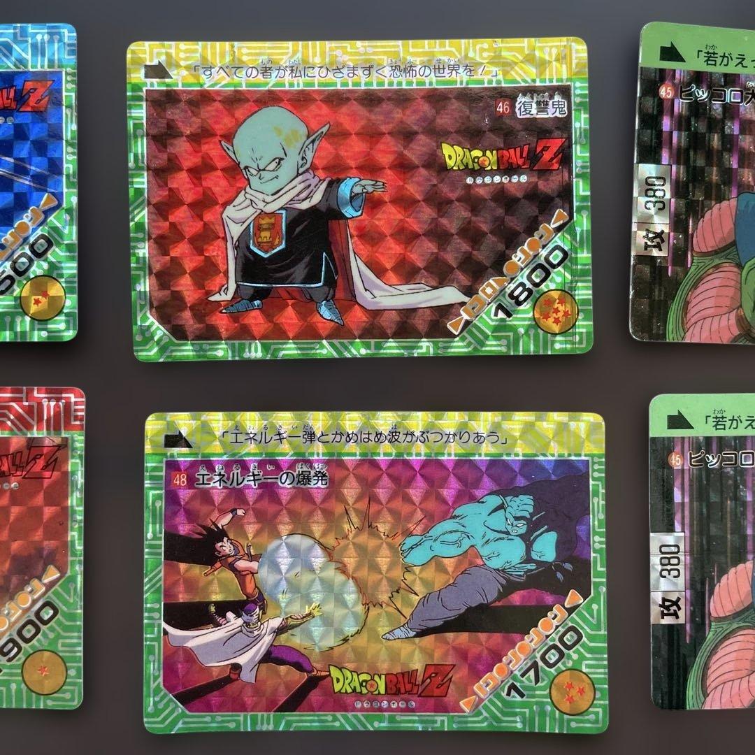 オ*ト様 【超目玉商品】【当時物】【希少品】初期のドラゴンボールカードダス19枚