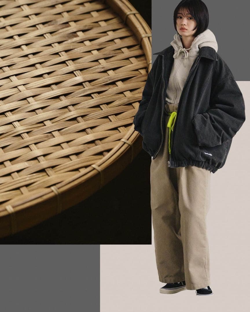 FACETASM 25aw Big Washed Jacket デニムブルゾン