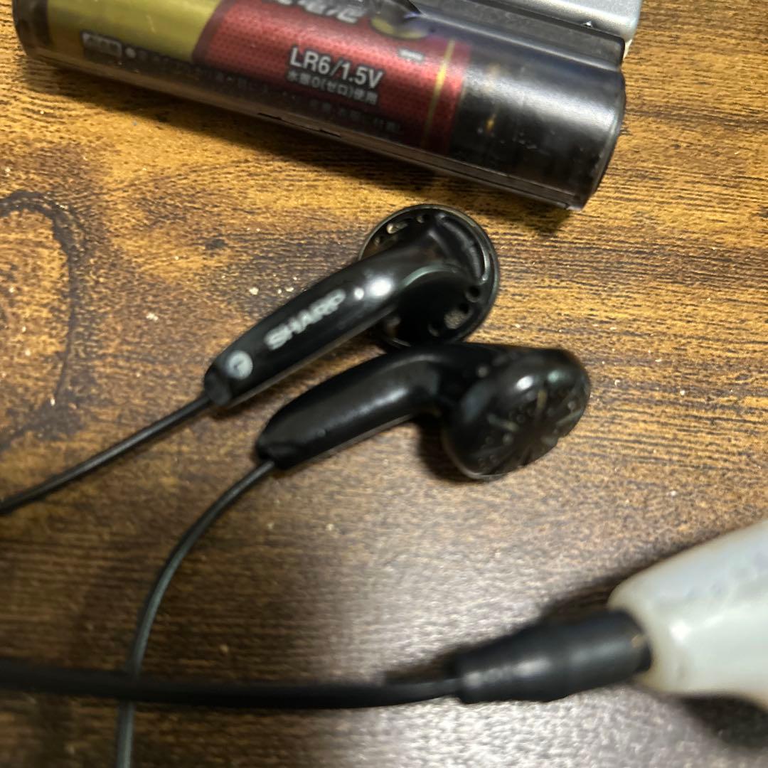 SHARP MD-ST770 ポータブルMDプレーヤー リモコン付き 美品