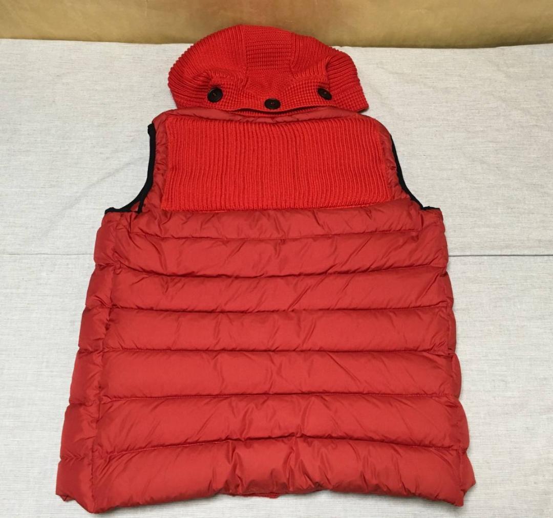 定価￥97,900/BARK(バーク)フード付きダウンベスト★イタリア製