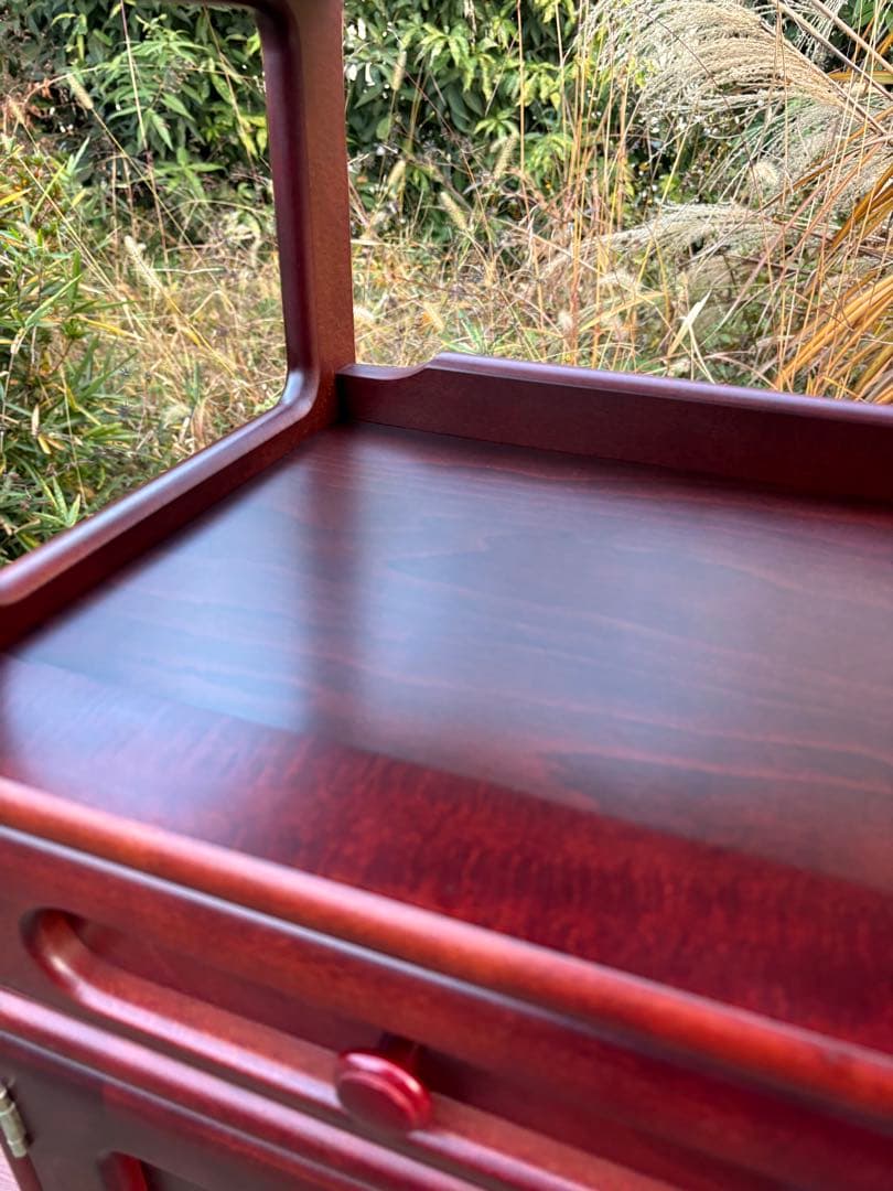 karimoku カリモク TEL/FAX台　飾り棚　キャビネット