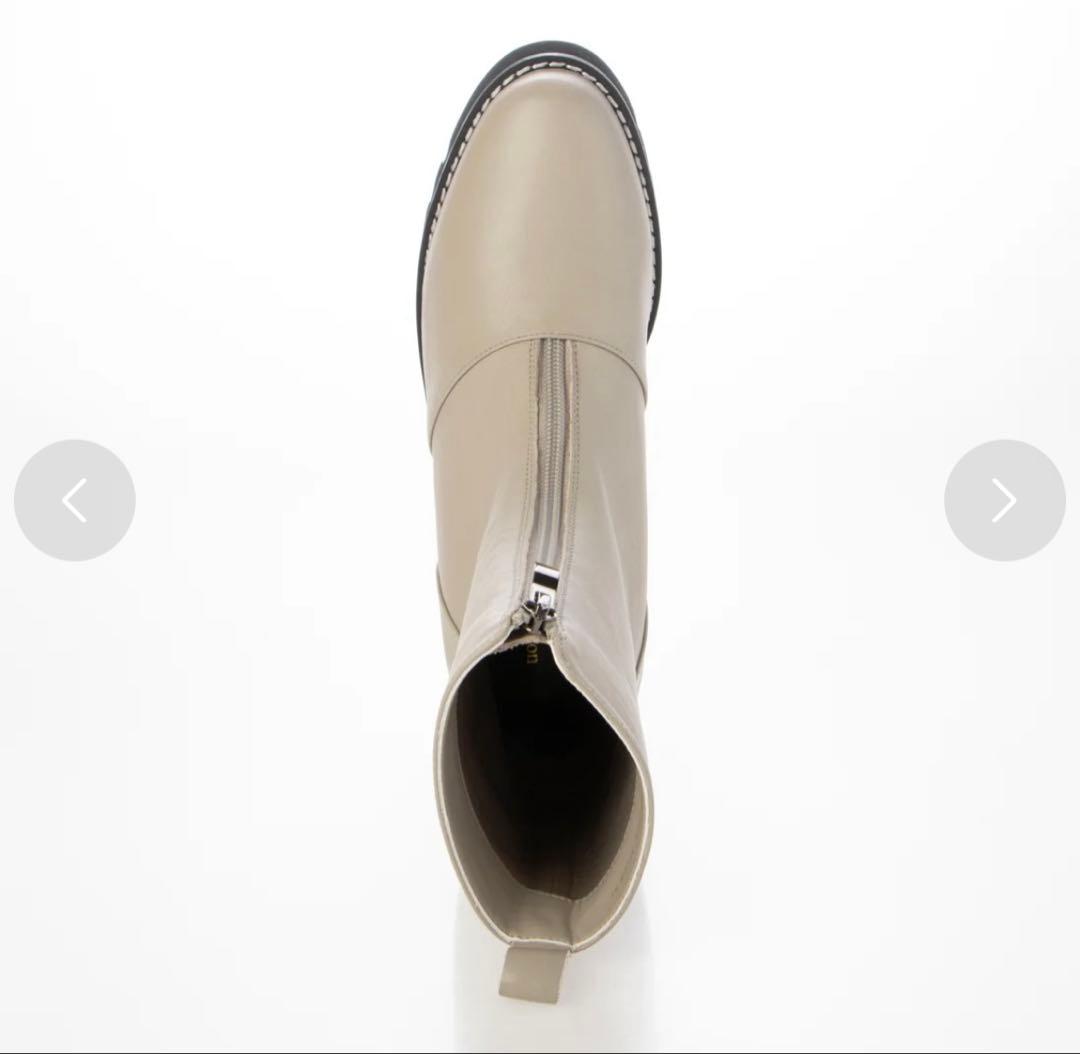 【新品・未使用】neue diffusion センタージップショートブーツ