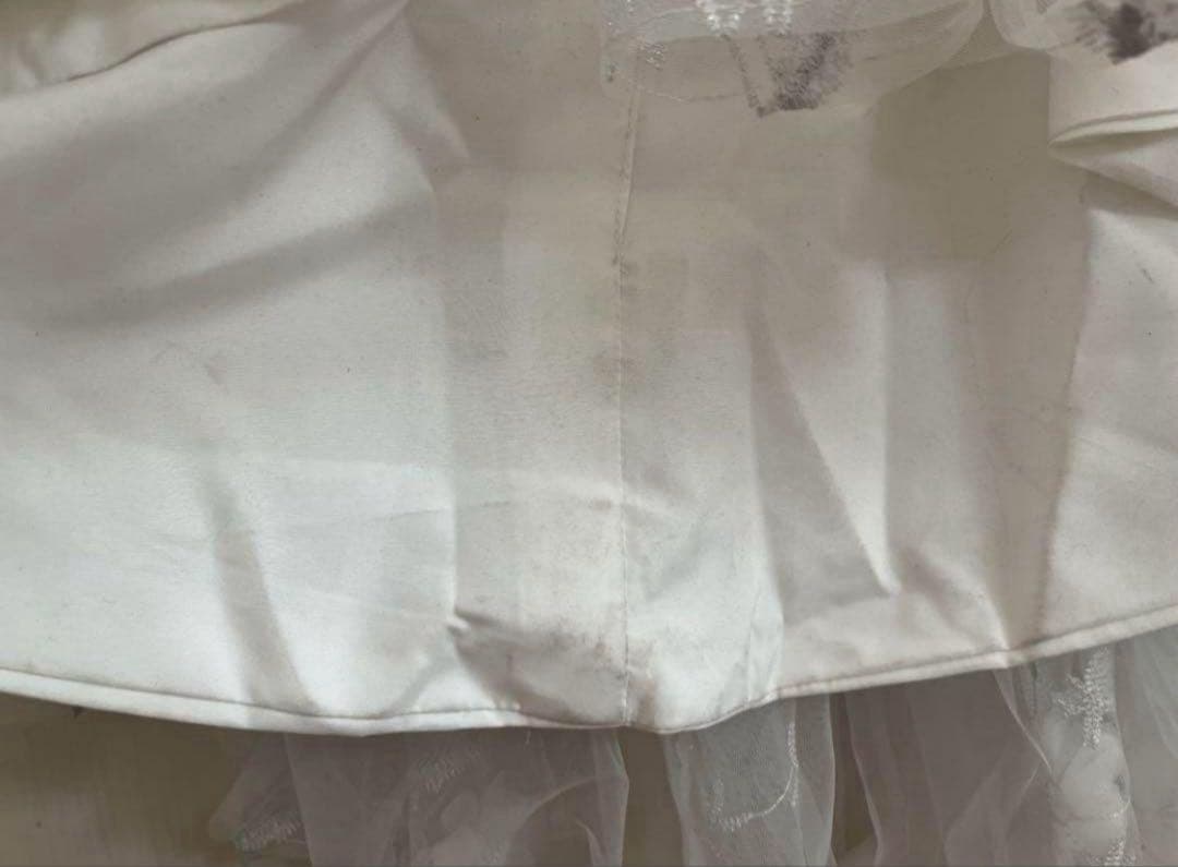 ドレスプロダクション　パフスリーブドレス（収納カバー付）　前撮り　結婚式