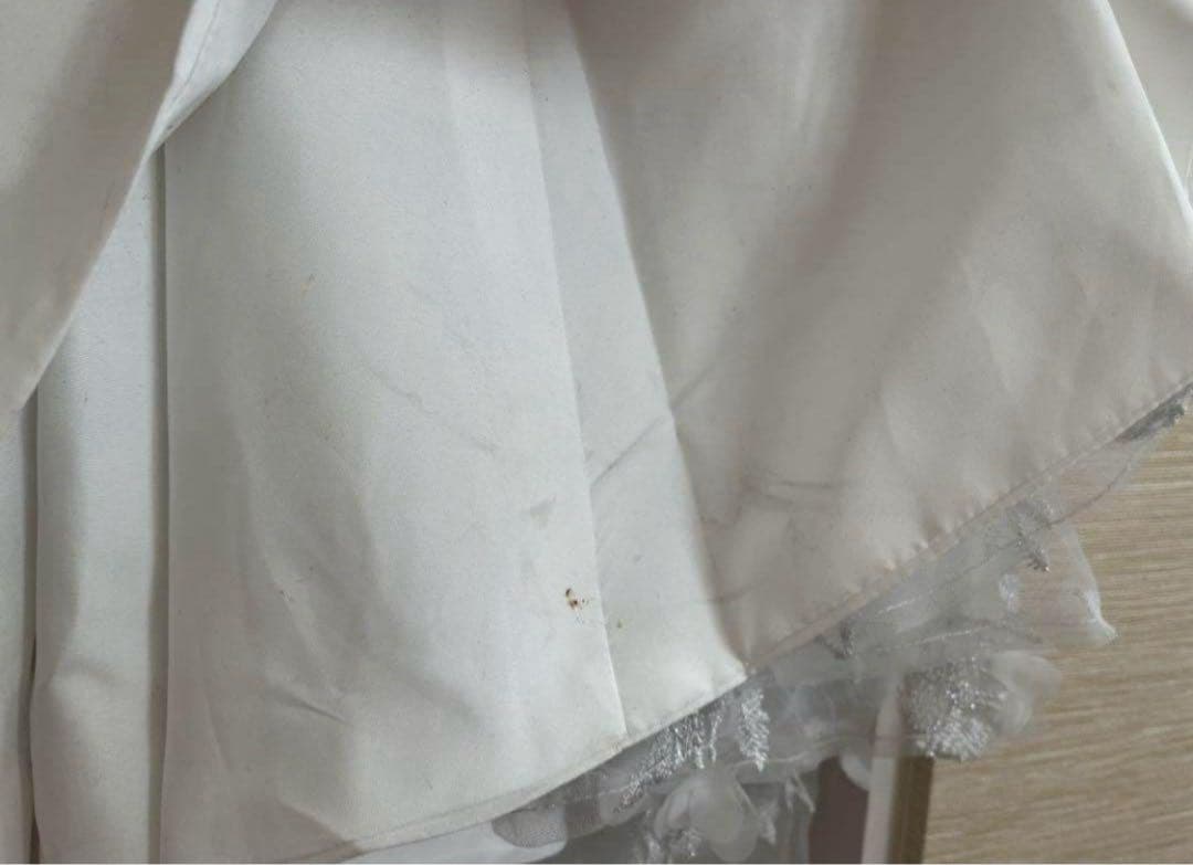 ドレスプロダクション　パフスリーブドレス（収納カバー付）　前撮り　結婚式