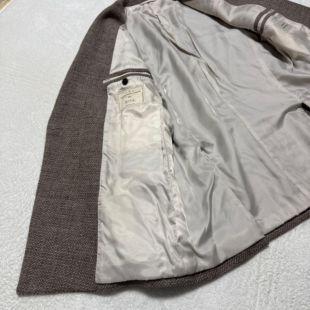 極美品 ユニバーサルランゲージ テーラードジャケット XL ツイード カノニコ