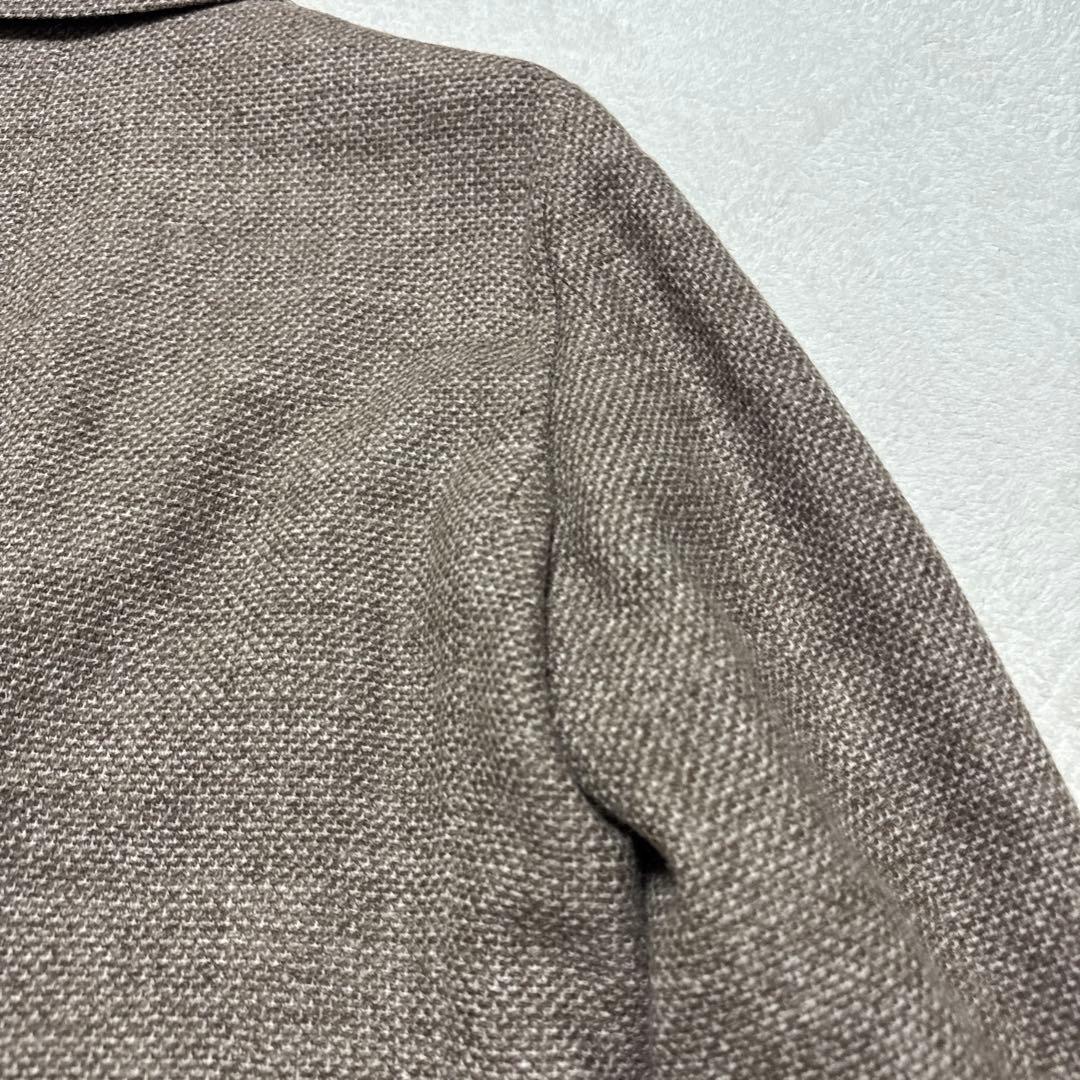 極美品 ユニバーサルランゲージ テーラードジャケット XL ツイード カノニコ