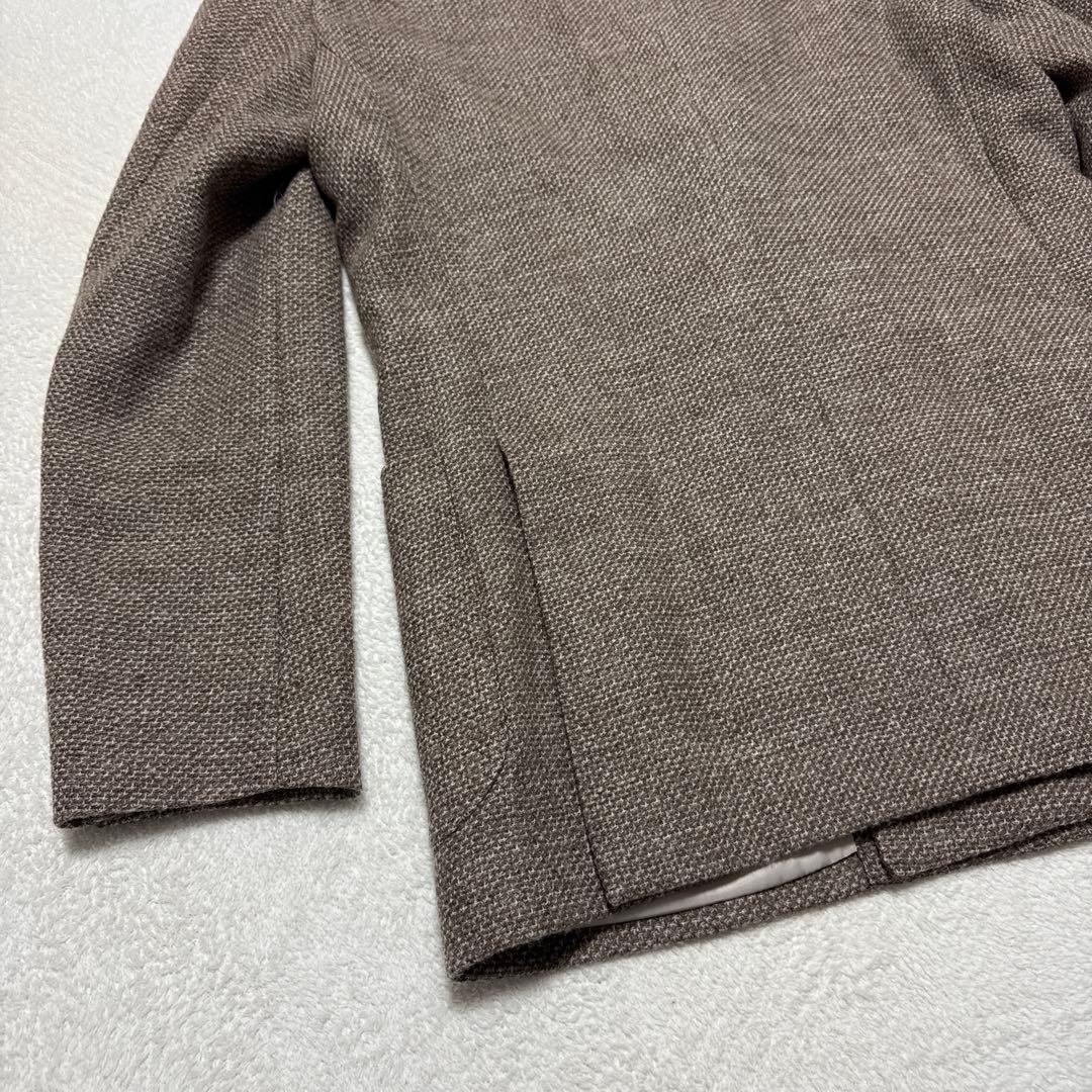 極美品 ユニバーサルランゲージ テーラードジャケット XL ツイード カノニコ