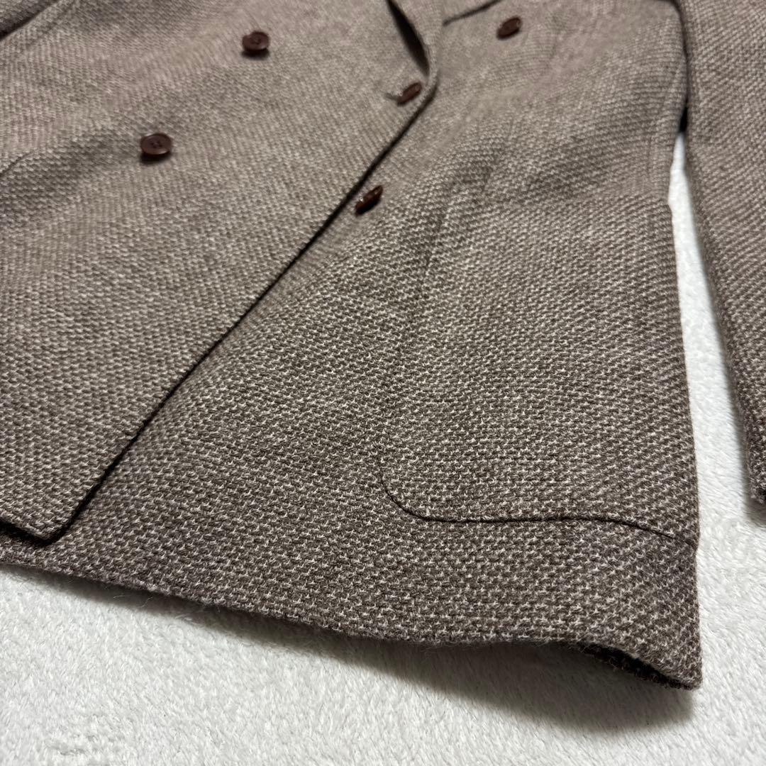 極美品 ユニバーサルランゲージ テーラードジャケット XL ツイード カノニコ