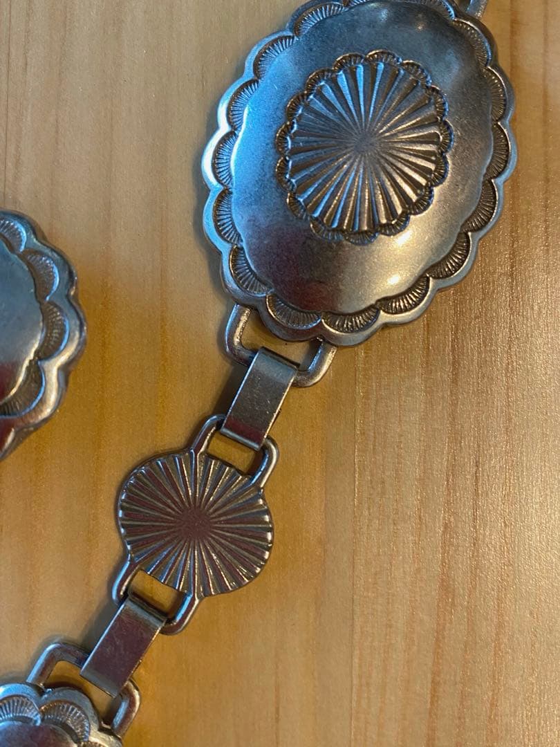 ✴︎お値下げ✴︎★希少品です！★ローレンラルフローレン・シルバー・コンチョベルト