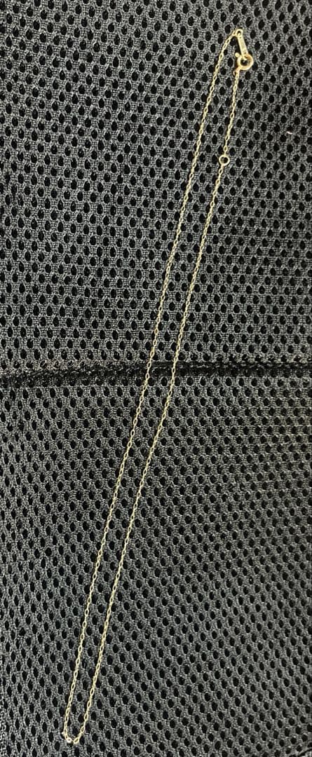 10金　イエローゴールド　ネックレスチェーン　40cm
