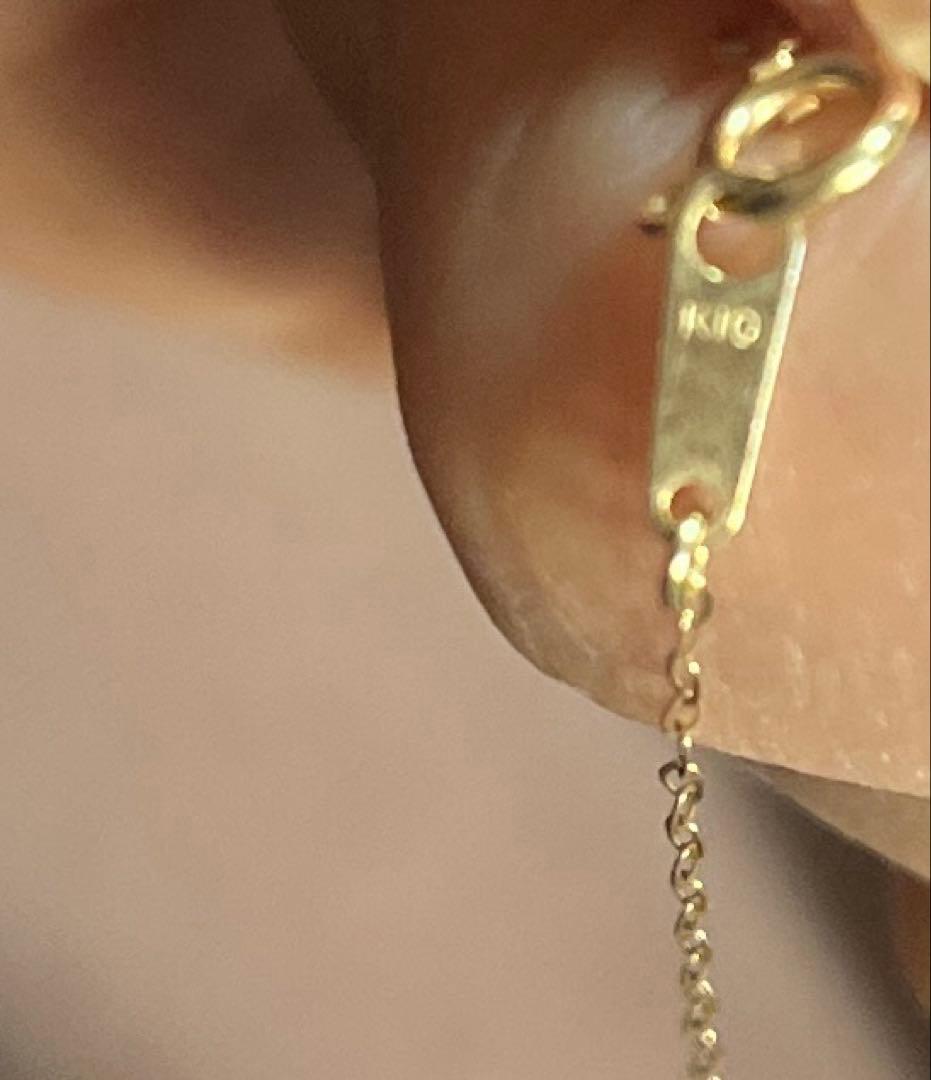 10金　イエローゴールド　ネックレスチェーン　40cm