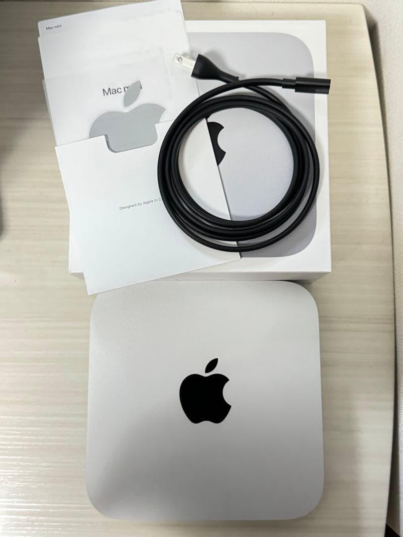 【マイク付き・公式ストア購入】 Mac mini M2 16GB 256GB