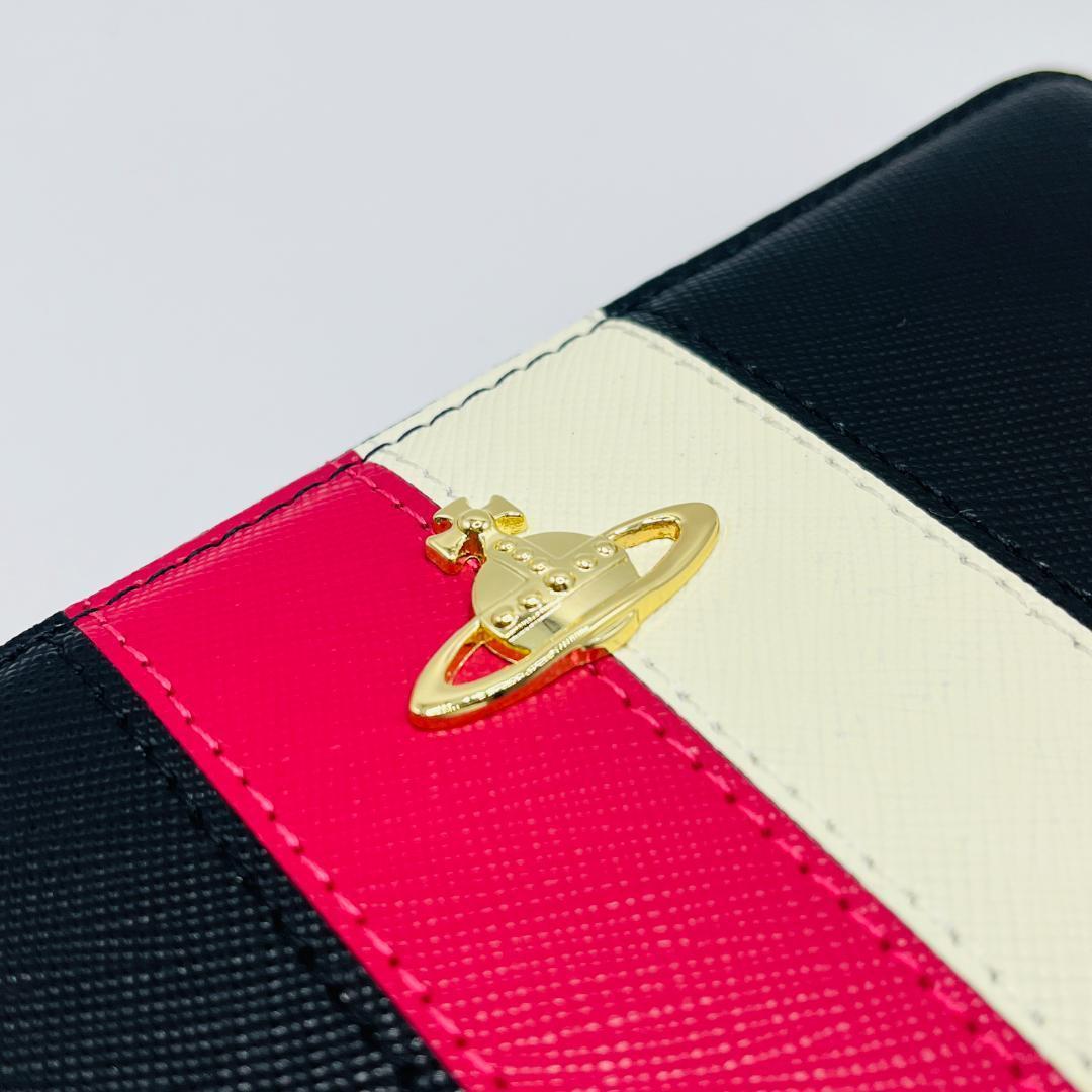 Vivienne Westwood 大特価 長財布 高級 定番 黒＆赤白 新品