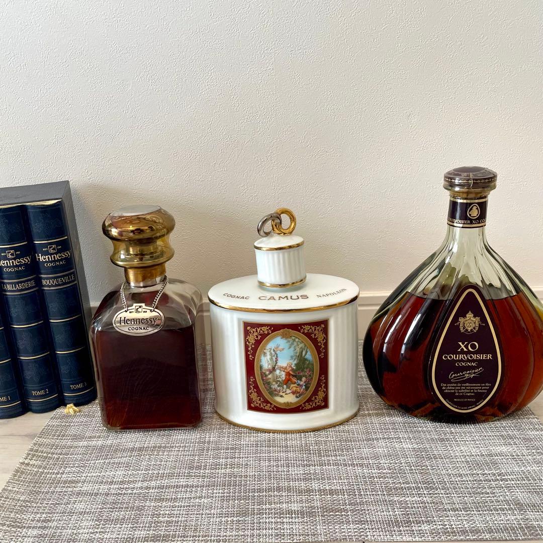 コニャックセット Hennessy Camus Courvoisier