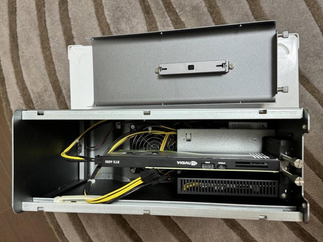 eGPU AKiTiO Node Titan GPU　外付けGPU