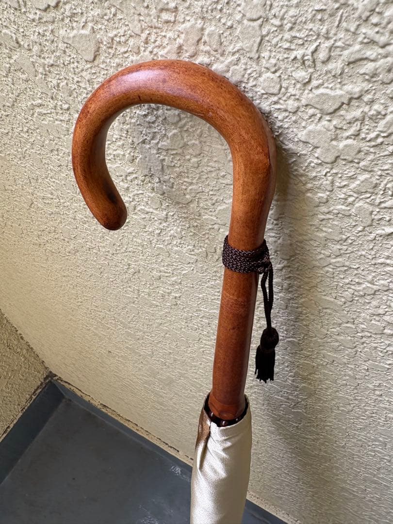 めっちゃお値下げ！モンブランヤマグチの長傘 木製ハンドル