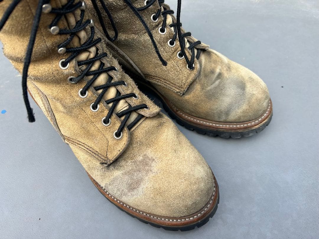 レッドウィング　ロガーブーツ　ラフアウト　8D