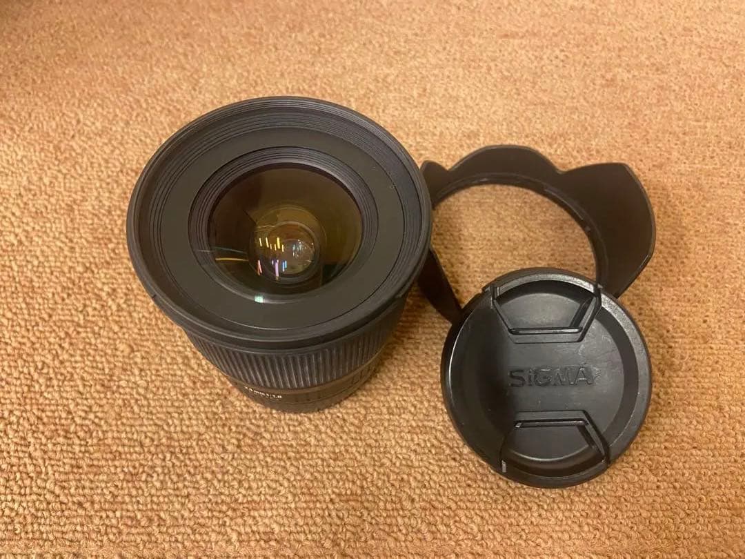 SIGMA 単焦点レンズ 24mm フード付きEXDG F1.8