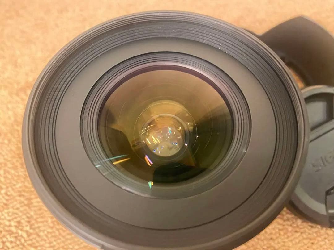 SIGMA 単焦点レンズ 24mm フード付きEXDG F1.8