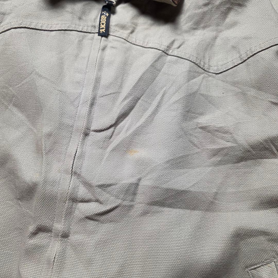 ROCKYロッキーダック地デトロイトジャケット短丈襟コーデュロイカバーオールXL