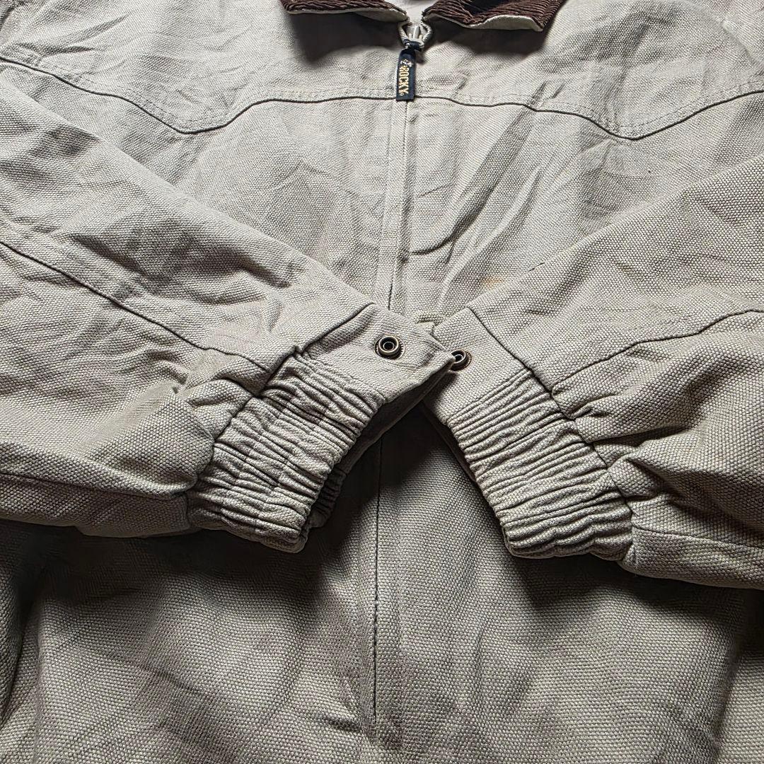 ROCKYロッキーダック地デトロイトジャケット短丈襟コーデュロイカバーオールXL