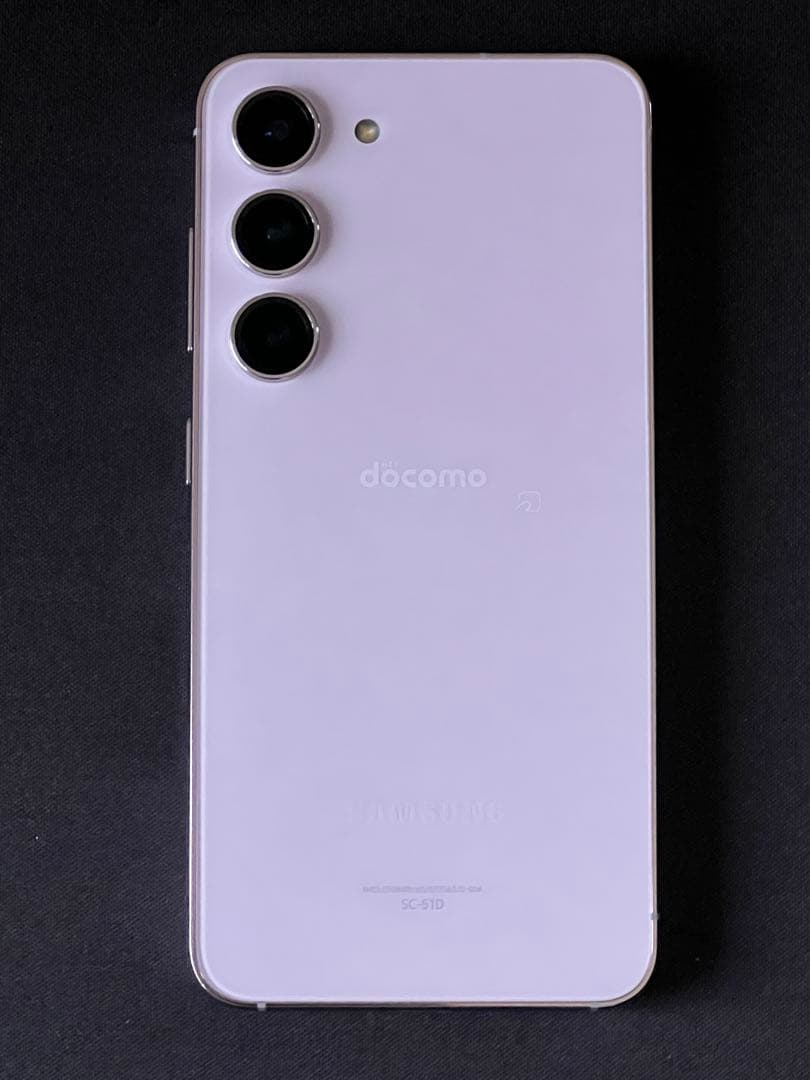 【美品】Galaxy S23 256GB ラベンダー SC-51D