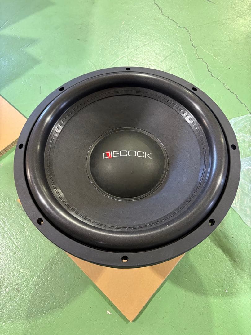 値下げしました！12月11日まで！DIECOK 15インチ ウーファー　1発