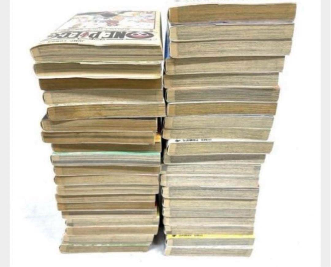 全巻ワンピース1-109巻 まとめ売り ブックカバー付き 最安値