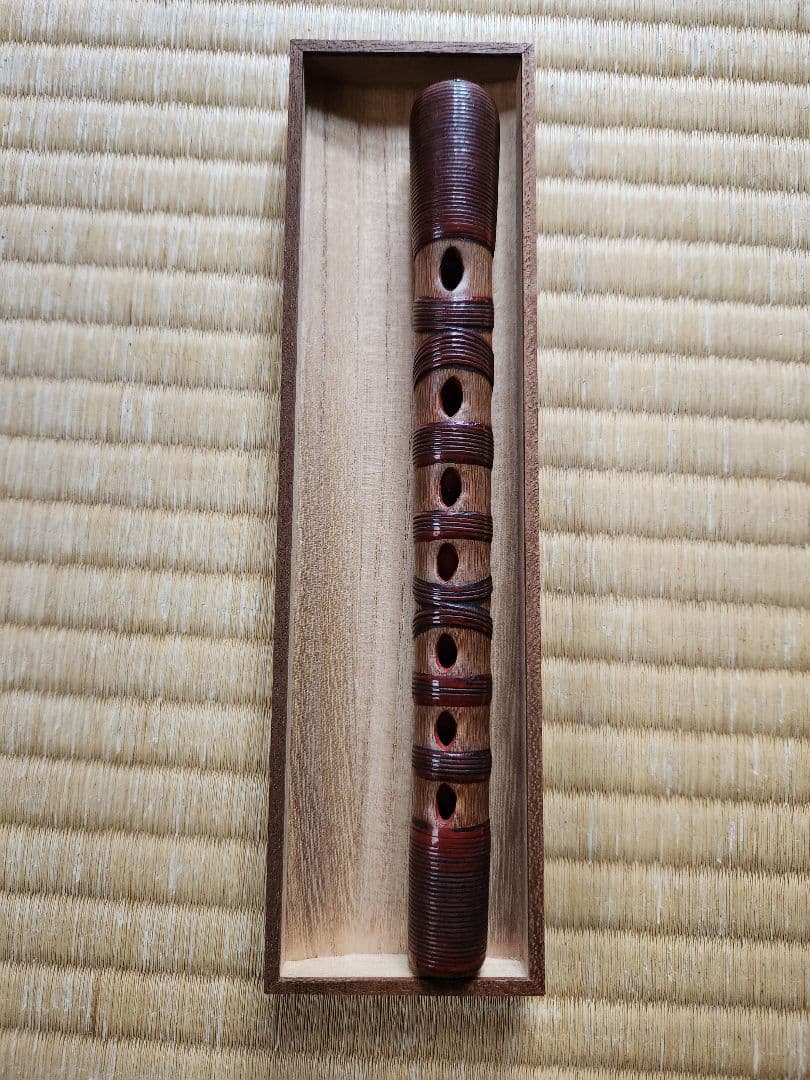 樺巻き　本格篳篥セット（付属品付き）