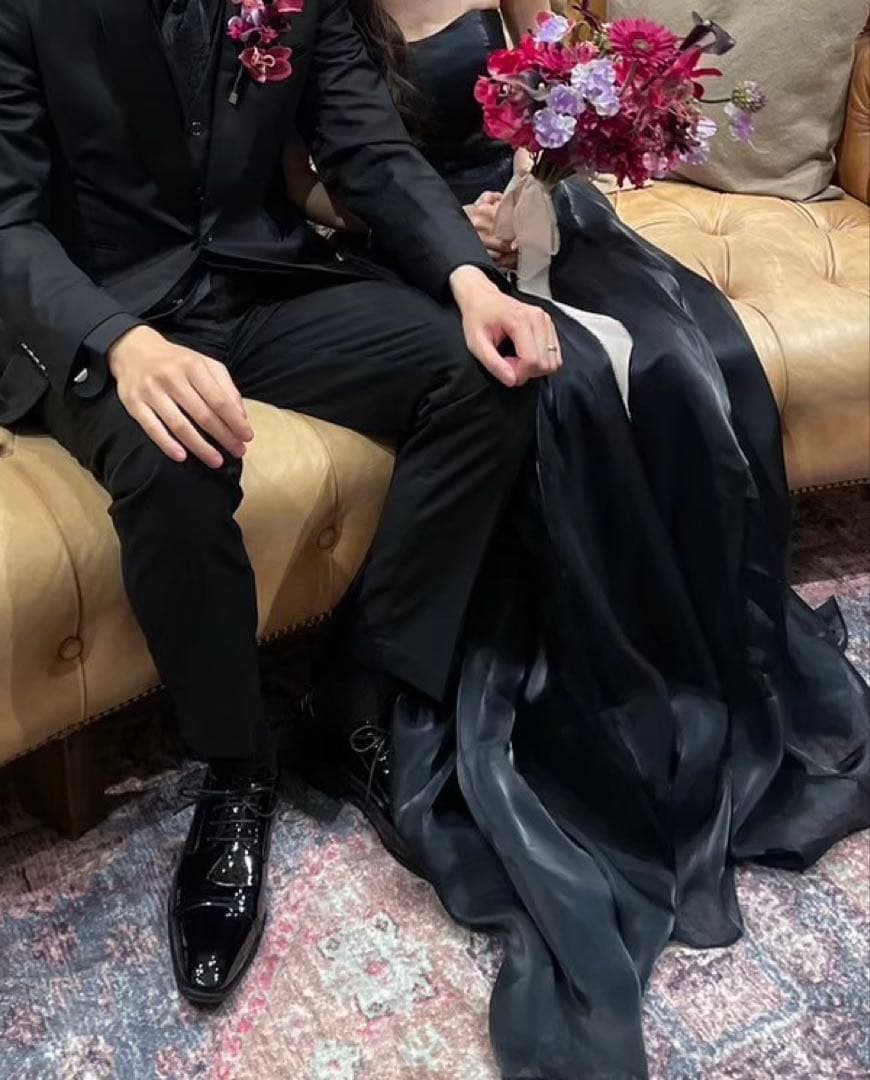 はるブラックドレス　アーバンブランシュ　urbanblanche