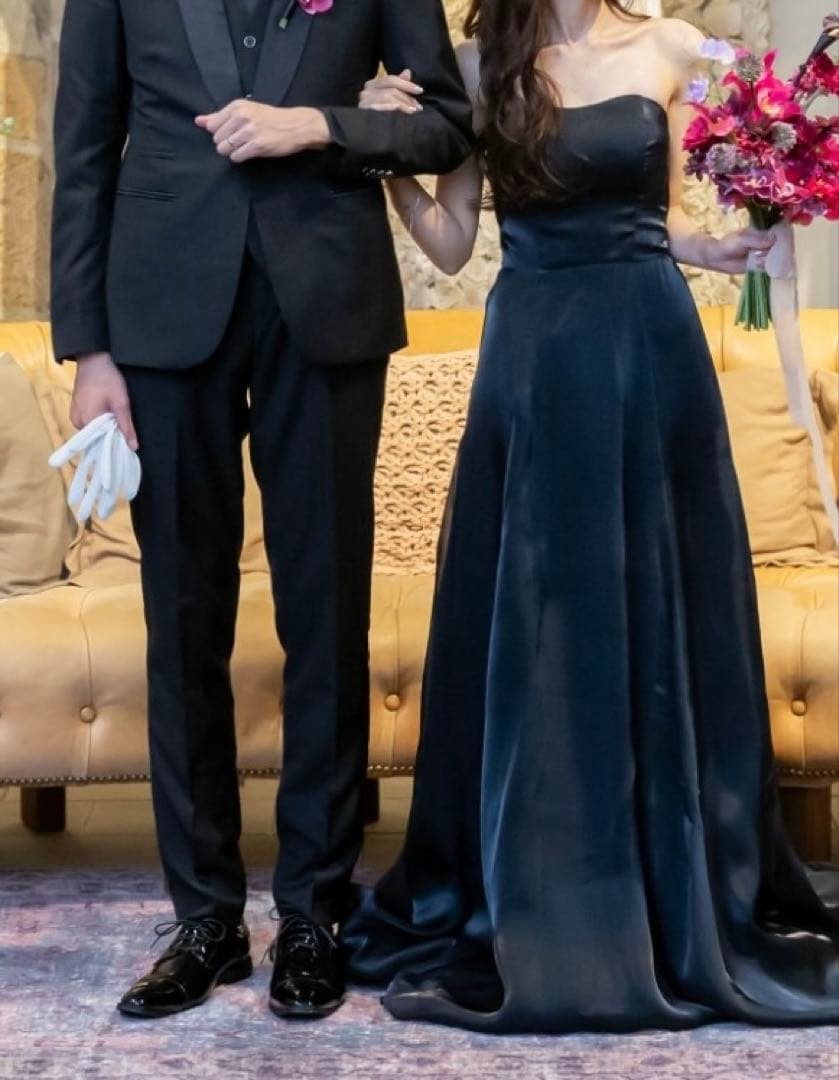 はるブラックドレス　アーバンブランシュ　urbanblanche